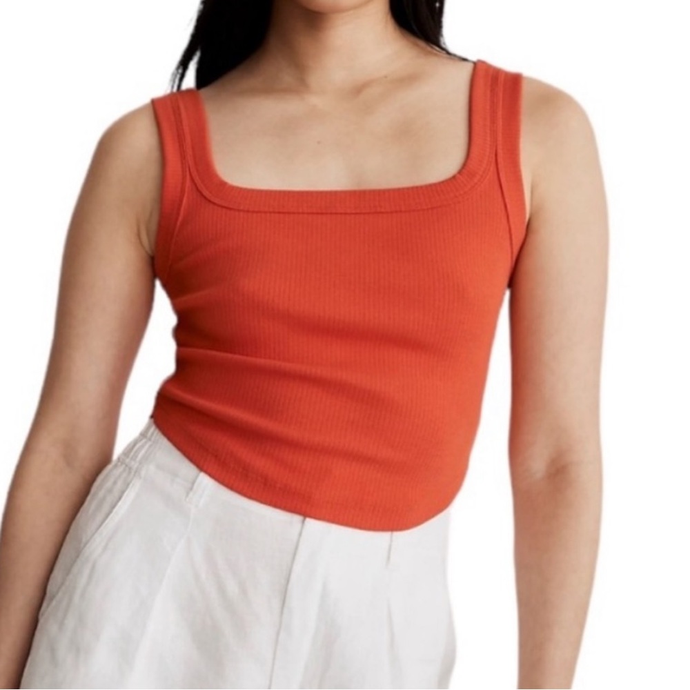 Madewell cropped tank M